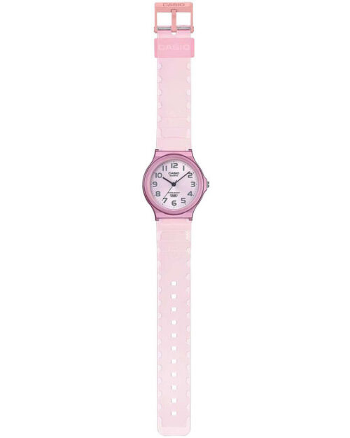 CASIO Collection Pink Rubber Strap